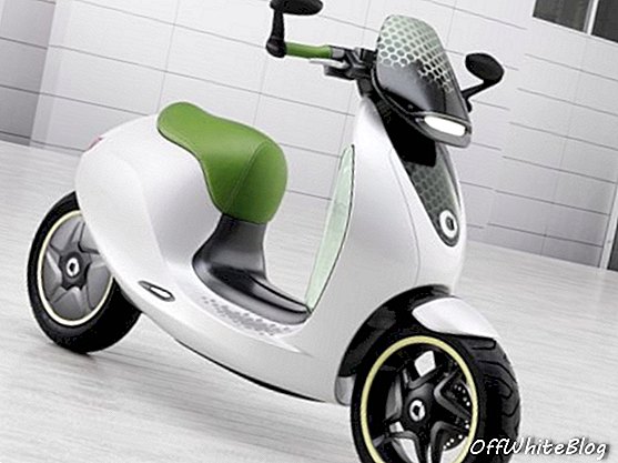 MINI и Smart представляют концепцию парижских скутеров