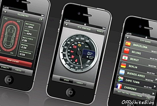 Aston Martin pieredze iPhone
