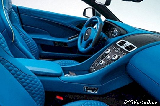 Interiorul Aston Martin Vanquish Volante