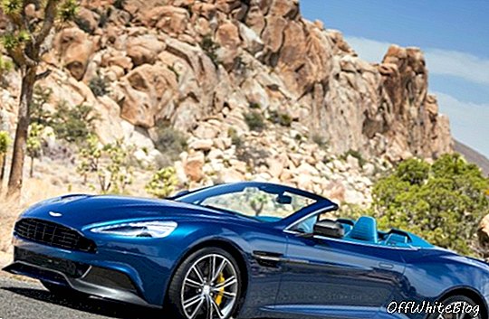 Aston Martin razkrije novo Vanquish Volante