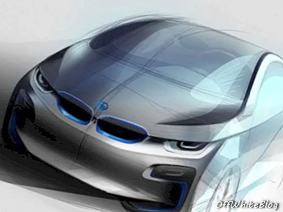 BMW i4 conceito cupê elétrico