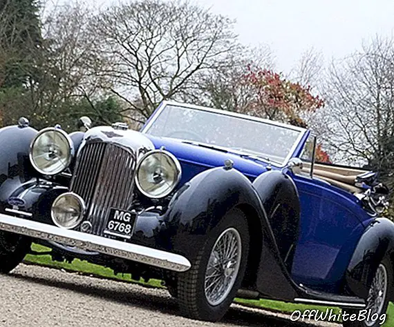 Das berühmte Lagonda V12 Drophead Coupé aus der Vorkriegszeit von 1939 steht endlich zum Verkauf