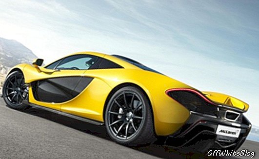 Zdjęcie supersamochodu McLaren P1