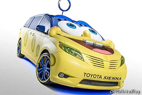 A Toyota bemutatja a SpongeBob koncepcióautót