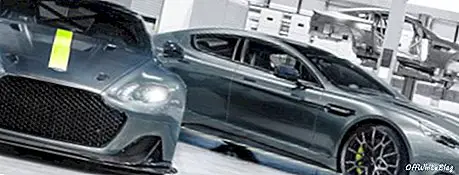 RapidE elektrik Aston Martin didasarkan pada konsep Rapide AMR yang akan datang.
