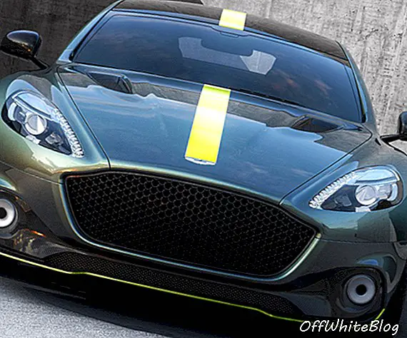 Έκδοση πολυτελείας αυτοκινήτου: Το ηλεκτρικό αυτοκίνητο της Aston Martin RapidE θα εισέλθει στην παραγωγή το 2019