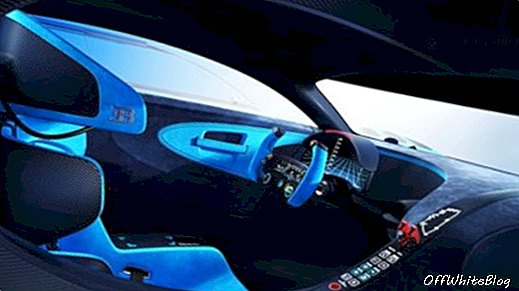 2015 m. „Bugatti vision gran turismo“ interjeras