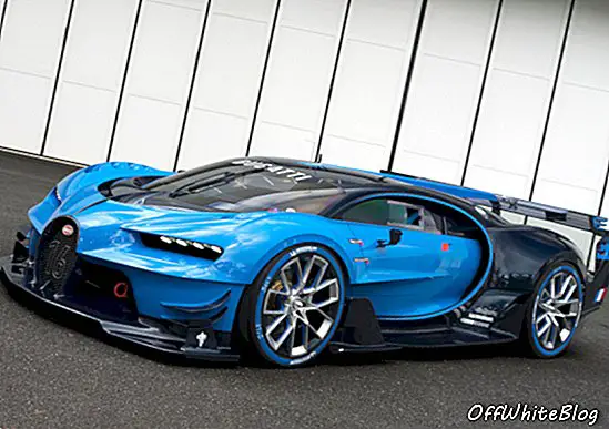 Bugatti razkriva Vision superšportni avtomobil
