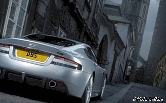 Aston Martin DBS takana