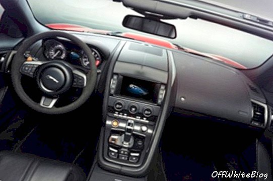 2014 Jaguar F-Type interior