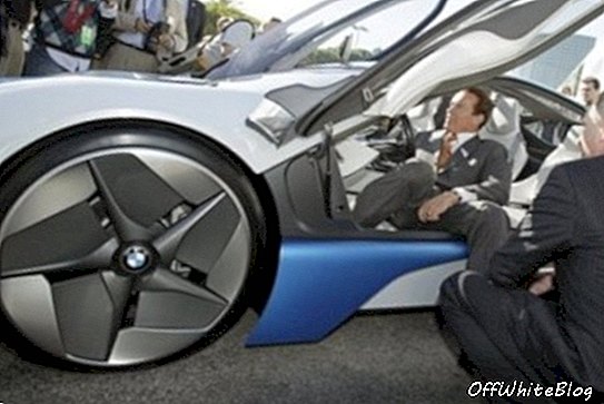 Автосалон в Лос Анджелис на BMW Vision Efficient Dynamics