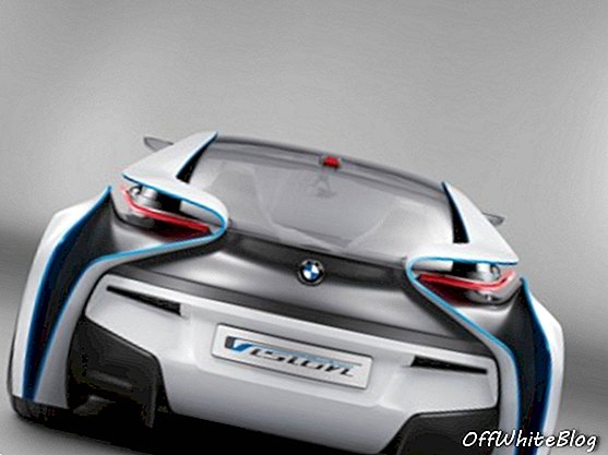 „BMW Vision Concept“ automobilis atgal