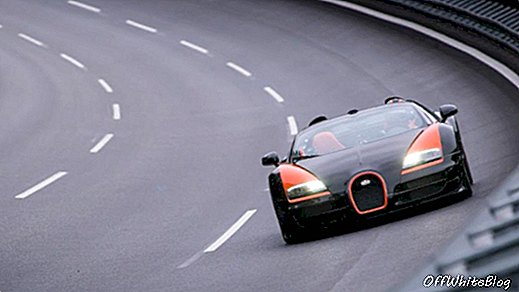 Bugatti setter rekord for verdens konvertible hastighet