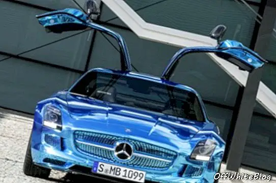 Mercedes Benz SLS AMG Coupe Accionamiento eléctrico