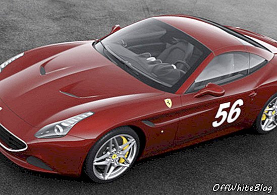 الخارج في Rosso Ferrari 53 ، أحمر داكن صلب مستوحى من أول سيارة فيراري تم بناؤها على الإطلاق. رقم