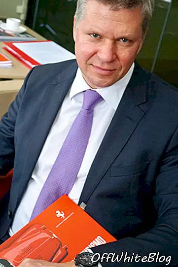 Dieter Knechtel, a Ferrari Far East Hub vezérigazgatója