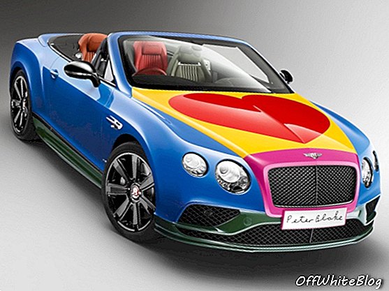 O artista pop Peter Blake cria um exclusivo Bentley