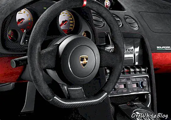 Lamborghini Gallardo Squadra Corse interiør