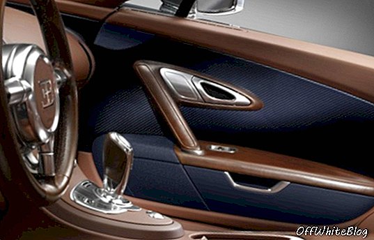 Интериор на Bugatti Veyron Ettore Bugatti