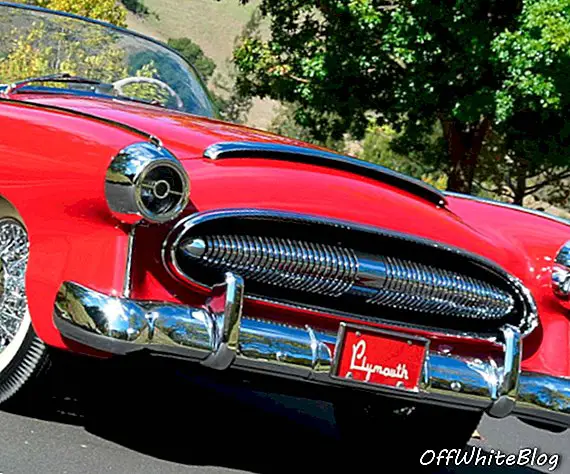 Müüa tuleb ainulaadne 1954. aasta Plymouth Belmont ideeauto