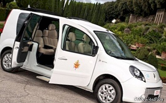 Popemobile Renault Kangoo