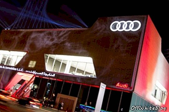 A világ legnagyobb Audi bemutatótere