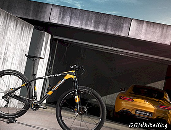 Mercedes-AMG GT ispira la mountain bike costosa