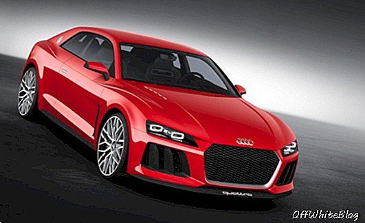 Audi odhaľuje koncept laserového svetla