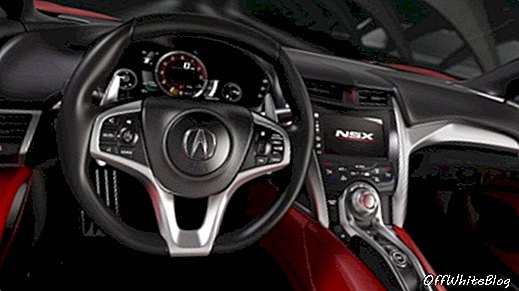 Интерьер Acura NSX