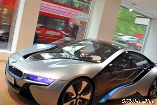 BMW i8 Concept London