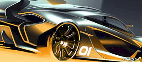 McLaren P1 GTR-designkoncept
