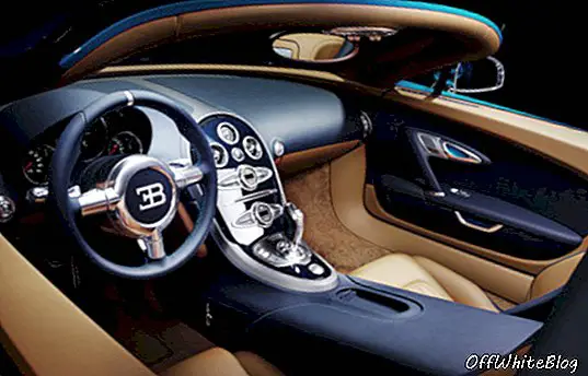 Το εσωτερικό του Bugatti Veyron Vitesse Meo Costantini