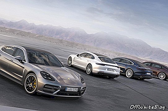 Porsche Panamera Výkonný model LA Motor Show Debut
