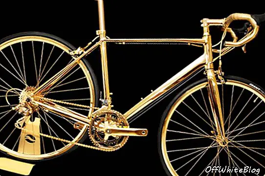 Goldgenies US $ 390.000, 24 karat forgyldt cykel