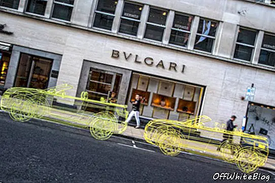 Range Rover Evoque konverteeritavad skulptuurid Bulgari