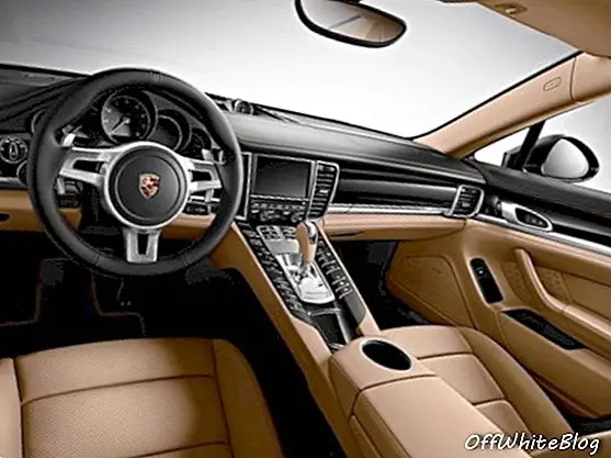 L'intérieur de la Porsche Panamera Edition