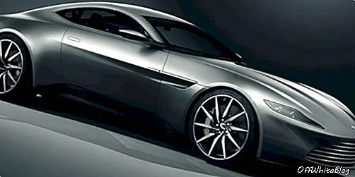 Nový Aston Martin, James Bond, sa predstavil