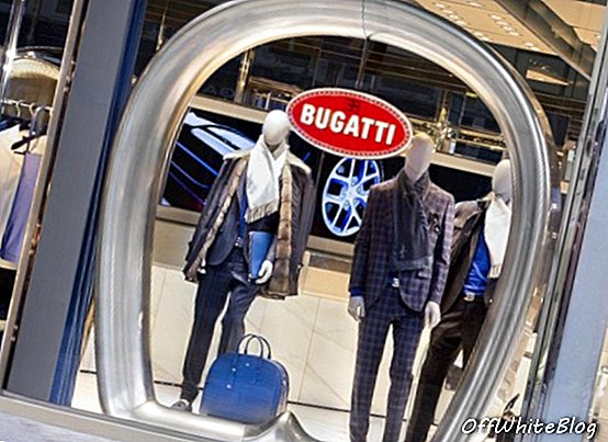 Bugatti-myymälä Lontoossa