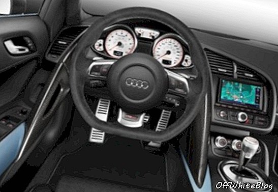 Audi R8 GT Spyder interiør