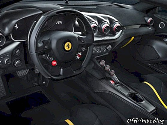 Intérieur de la Ferrari F12tdf