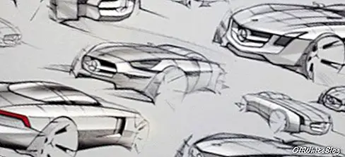 메르세데스 벤츠 SLS AMG 컨셉 스케치