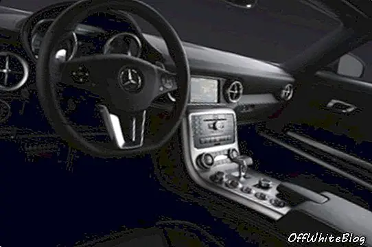 Mercedes Benz SLS AMG интерьер