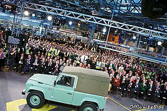 Land Rover Defender -paluun mahdollisuus