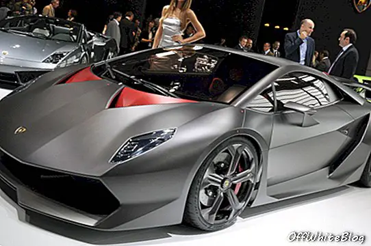 Концепция Lamborghini Sesto Elemento выставлена ​​на продажу