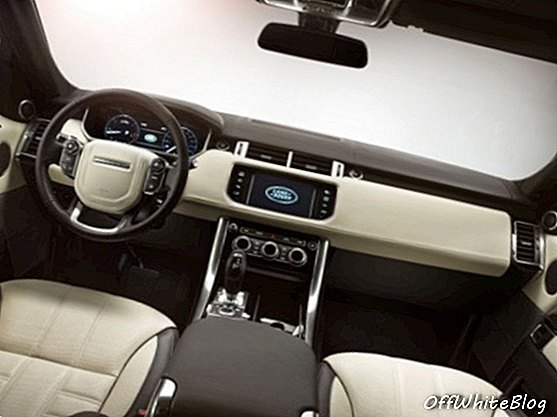 Športový interiér Range Rover 2014