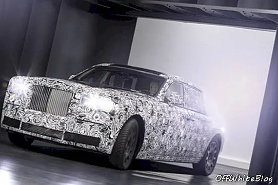 Rolls-Royce preizkusi prostor-okvir, nastavi 2018 SUV prvenec