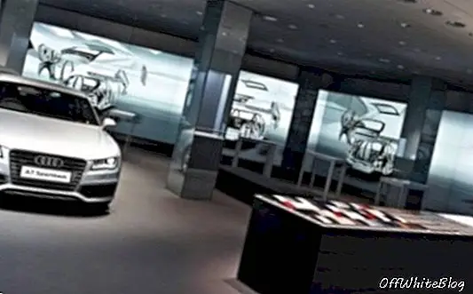 Audi digital London showroom