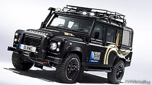 Land Rover Rögbi Világkupa Defender