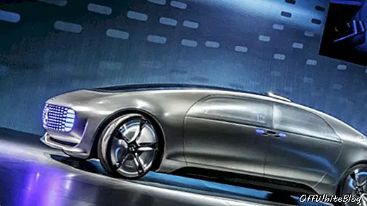 Lançamento do conceito de luxo em movimento Mercedes-Benz F 015