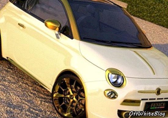 Золоті діаманти Fiat 500C